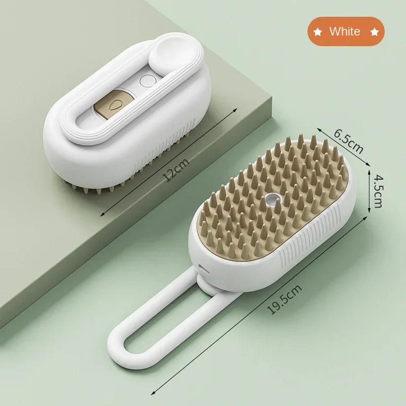 2-in-1 Steam Brush for Pets