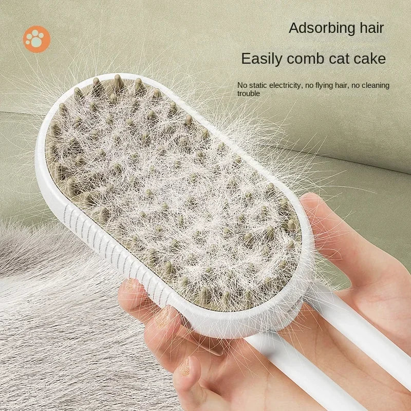 2-in-1 Steam Brush for Pets