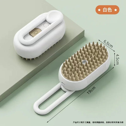 2-in-1 Steam Brush for Pets