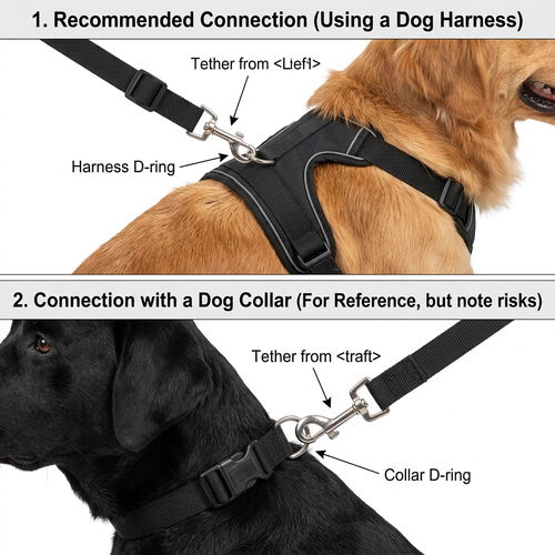 Adjustable Pet Car Seat Belt Safety Leash for Dogs and Cats